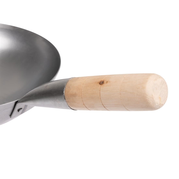 Vogue Mild Steel Wok Flat Base 254mm