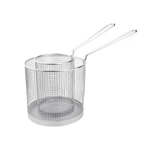 Vogue Stainless Steel Pasta Basket 180mm
