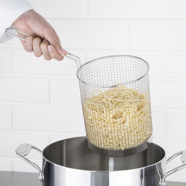 Vogue Stainless Steel Pasta Basket 150mm Vogue Stainless Steel Pasta Basket 150mm