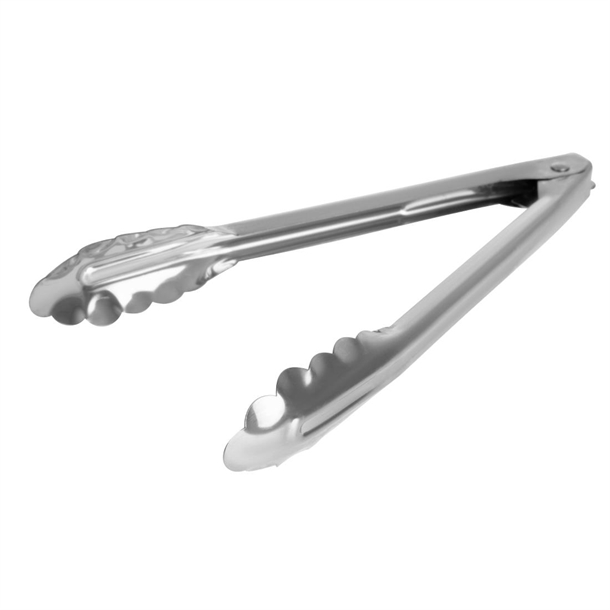 Vogue Kitchen Tongs 240mm