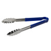 Hygiplas Colour Coded Blue Serving Tongs 300mm