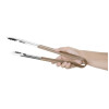 Hygiplas Colour Coded Serving Tong Brown 405mm