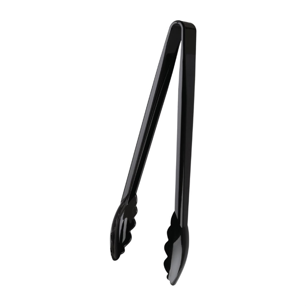 Vogue Black Tongs 300mm