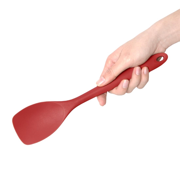 Vogue Silicone Spoon Spatula Red 280mm Vogue Silicone Spoon Spatula Red 280mm