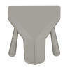 Vogue Dual Handle Chip Scoop 210mm Vogue Dual Handle Chip Scoop 210mm