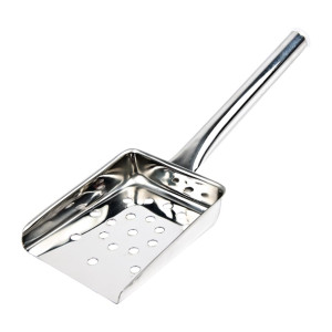 Vogue Stainless Steel Chip Scoop 90mm