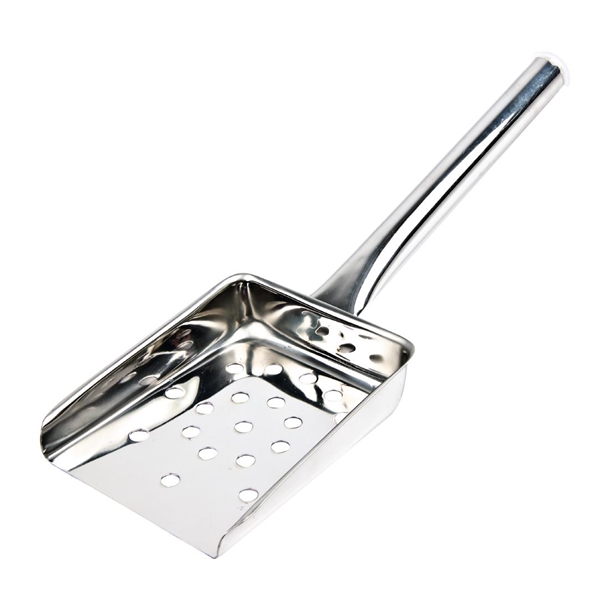Vogue Stainless Steel Chip Scoop 90mm Vogue Stainless Steel Chip Scoop 90mm