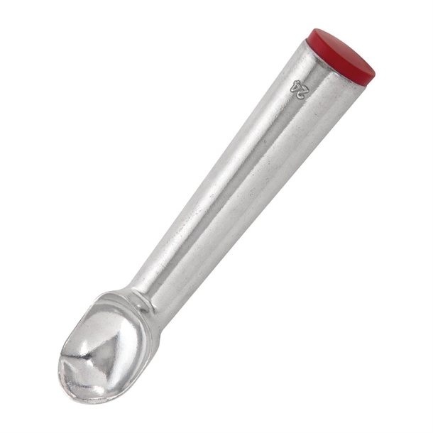 Vogue Ice Cream Scoop Red Cap Size 24 Vogue Ice Cream Scoop Red Cap Size 24