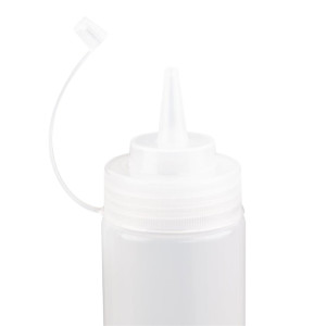 Nisbets Essentials Squeeze Sauce Bottles 340ml (Pack of 6)