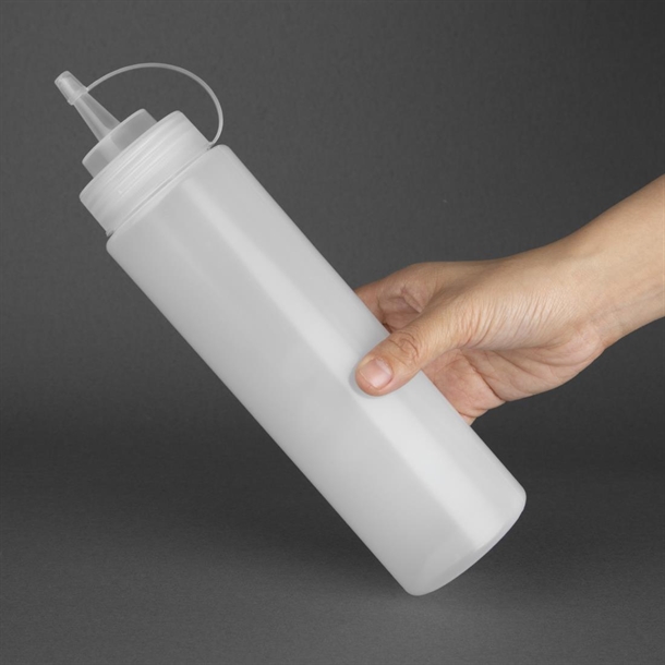 Vogue Clear Squeeze Sauce Bottle 681ml Vogue Clear Squeeze Sauce Bottle 681ml