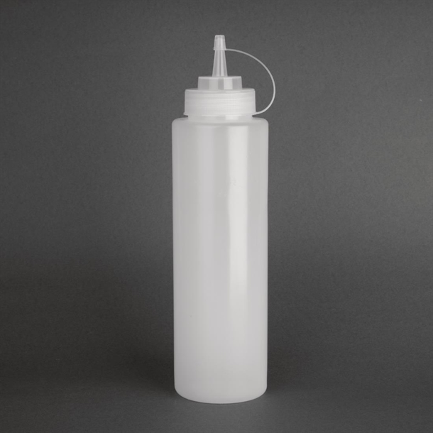 Vogue Clear Squeeze Sauce Bottle 994ml Vogue Clear Squeeze Sauce Bottle 994ml