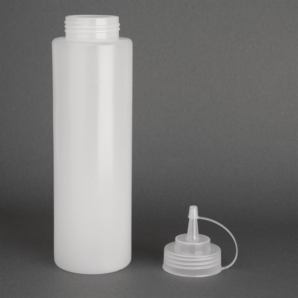Vogue Clear Squeeze Sauce Bottle 994ml Vogue Clear Squeeze Sauce Bottle 994ml