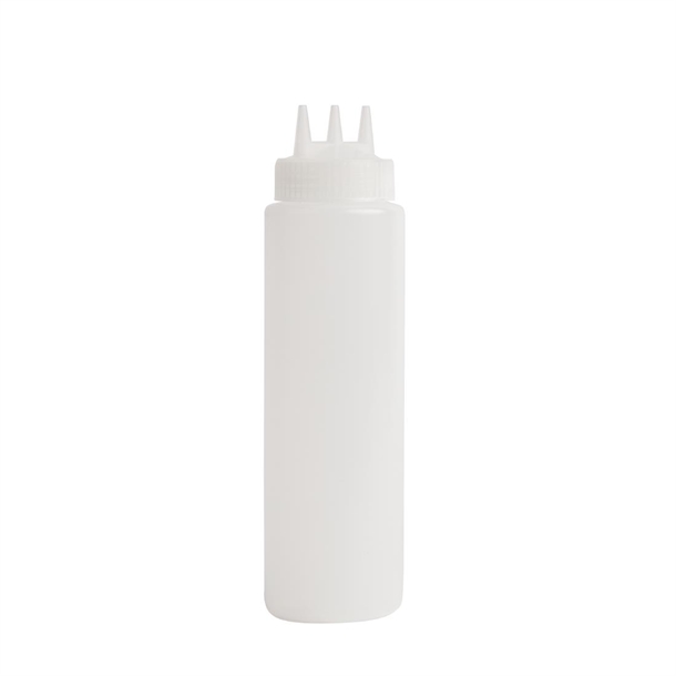 Vogue Clear 3 Nozzle Squeeze Bottle 681ml Vogue Clear 3 Nozzle Squeeze Bottle 681ml