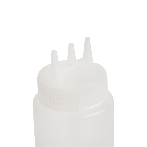 Vogue Clear 3 Nozzle Squeeze Bottle 681ml Vogue Clear 3 Nozzle Squeeze Bottle 681ml