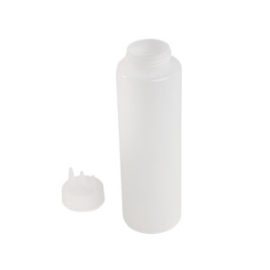 Vogue Clear 3 Nozzle Squeeze Bottle 1Ltr