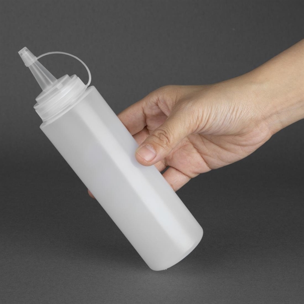 Vogue Clear Squeeze Sauce Bottle 227ml Vogue Clear Squeeze Sauce Bottle 227ml