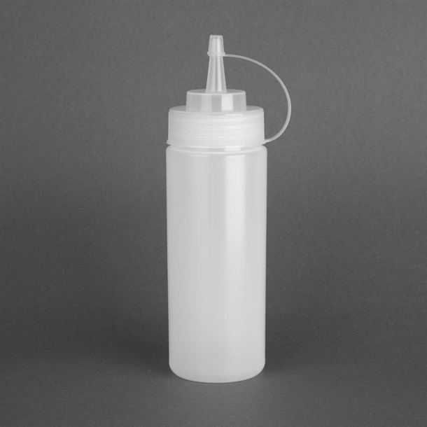 Vogue Clear Squeeze Sauce Bottle 340ml Vogue Clear Squeeze Sauce Bottle 340ml