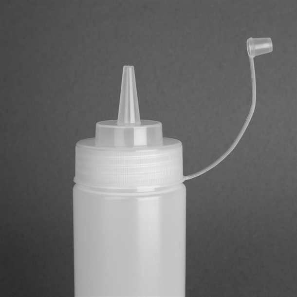 Vogue Clear Squeeze Sauce Bottle 340ml Vogue Clear Squeeze Sauce Bottle 340ml