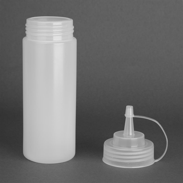 Vogue Clear Squeeze Sauce Bottle 340ml Vogue Clear Squeeze Sauce Bottle 340ml