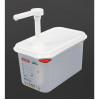 Araven Sauce Dispenser with Pump 1/4GN