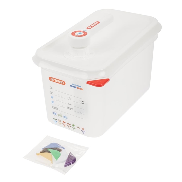 Araven Sauce Dispenser with Pump 1/4GN