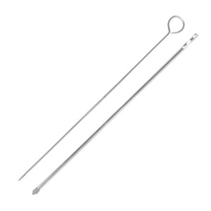 Trenton Flat Skewers - Stainless Steel - 200mm (Pack 12)