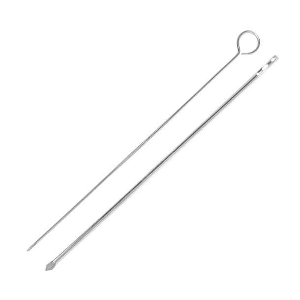 Trenton Flat Skewers -Stainless Steel - 150mm (Pack 12) Trenton Flat Skewers -Stainless Steel - 150mm (Pack 12)