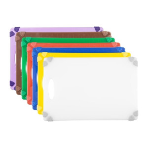 Hygiplas Commercial Grip Chopping Board 458x306x12mm (7 Pack)