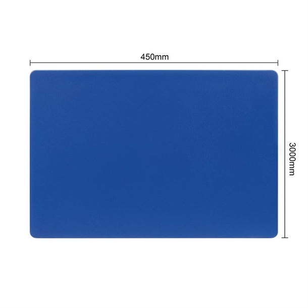 Hygiplas Thick Low Density Set of 6 Chopping Board Set 450x300x20mm Hygiplas Thick Low Density Set of 6 Chopping Board Set 450x300x20mm