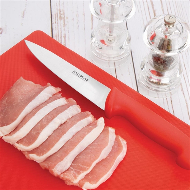 Hygiplas Thick Low Density Set of 6 Chopping Board Set 450x300x20mm Hygiplas Thick Low Density Set of 6 Chopping Board Set 450x300x20mm