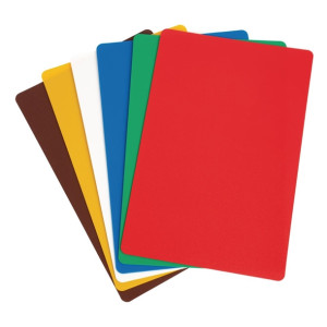 Hygiplas Colour Coded Chopping Mat Set - 300x450mm (6 Pack)