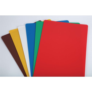 Hygiplas Colour Coded Chopping Mat Set - 300x450mm (6 Pack)
