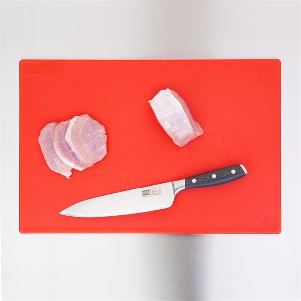 Hygiplas Antibacterial Low Density Chopping Boards 450x300x10mm (6 Pack) Hygiplas Antibacterial Low Density Chopping Boards 450x300x10mm (6 Pack)