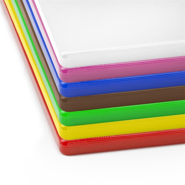 Hygiplas Low Density Chopping Boards 305x229x12mm (7 Pack)