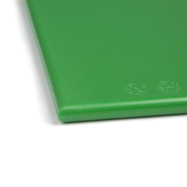 Hygiplas High Density Chopping Board Green - 450x300x12mm