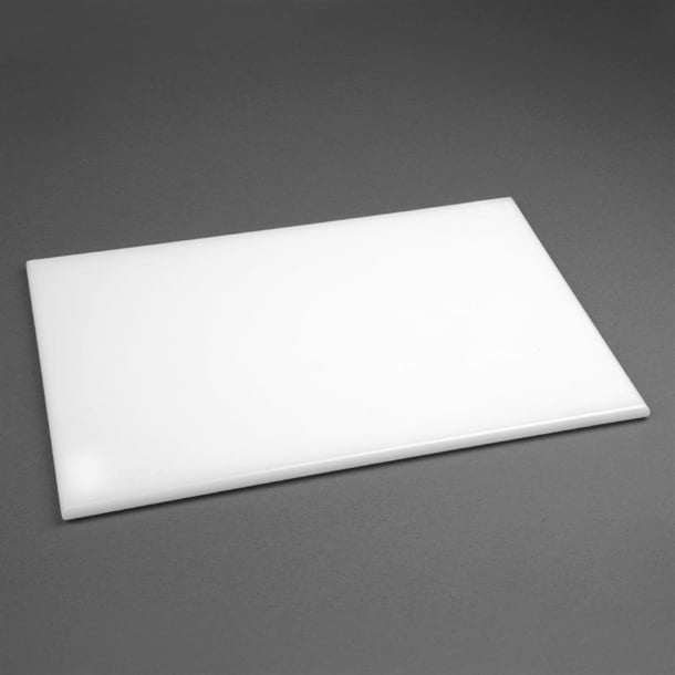 Hygiplas High Density Chopping Board White - 450x300x12mm Hygiplas High Density Chopping Board White - 450x300x12mm