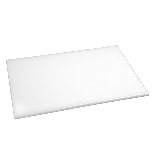 Hygiplas High Density Chopping Board White - 450x300x12mm Hygiplas High Density Chopping Board White - 450x300x12mm