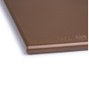 Hygiplas High Density Chopping Board Brown - 450x300x12mm Hygiplas High Density Chopping Board Brown - 450x300x12mm