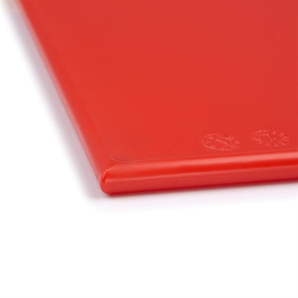 Hygiplas High Density Chopping Board Red - 450x300x12mm