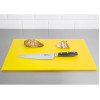 Hygiplas High Density Chopping Board Yellow - 450x300x12mm Hygiplas High Density Chopping Board Yellow - 450x300x12mm