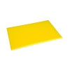 Hygiplas High Density Chopping Board Yellow - 450x300x12mm Hygiplas High Density Chopping Board Yellow - 450x300x12mm