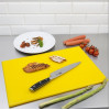 Hygiplas High Density Chopping Board Yellow - 450x300x12mm Hygiplas High Density Chopping Board Yellow - 450x300x12mm