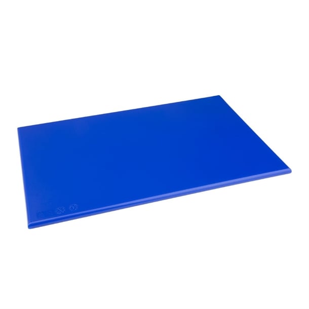 Hygiplas High Density Chopping Board Blue - 450x300x12mm Hygiplas High Density Chopping Board Blue - 450x300x12mm