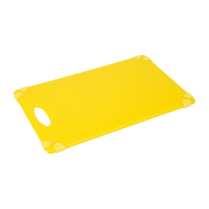 Hygiplas Commercial Grip Chopping Board Yellow - 458x306mm