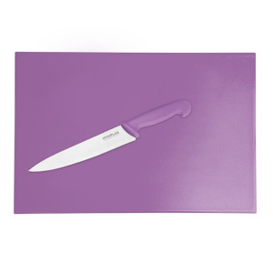 Hygiplas Anti-bacterial High Density Chopping Board Purple - 450x300x12mm