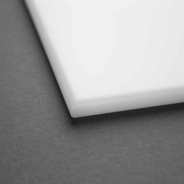 Hygiplas High Density Chopping Board White - 12x229x305mm Hygiplas High Density Chopping Board White - 12x229x305mm