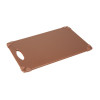 Hygiplas Commercial Grip Chopping Board Brown - 458x306mm