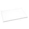Hygiplas Extra Thick High Density Chopping Board White - 450x300x25mm Hygiplas Extra Thick High Density Chopping Board White - 450x300x25mm