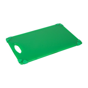 Hygiplas Commercial Grip Chopping Board Green - 458x306mm