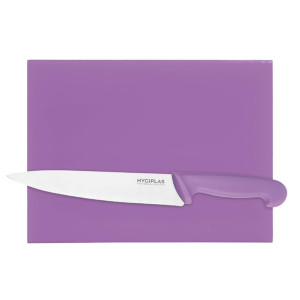 Hygiplas High Density Chopping Board Purple Hygiplas High Density Chopping Board Purple